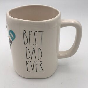 Rae Dunn‎ Mug "Best Dad Ever" **RARE**